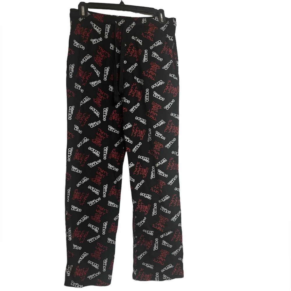 The Office Men’s Lounge Pants That’s What She Said Black Small 100% Cotton